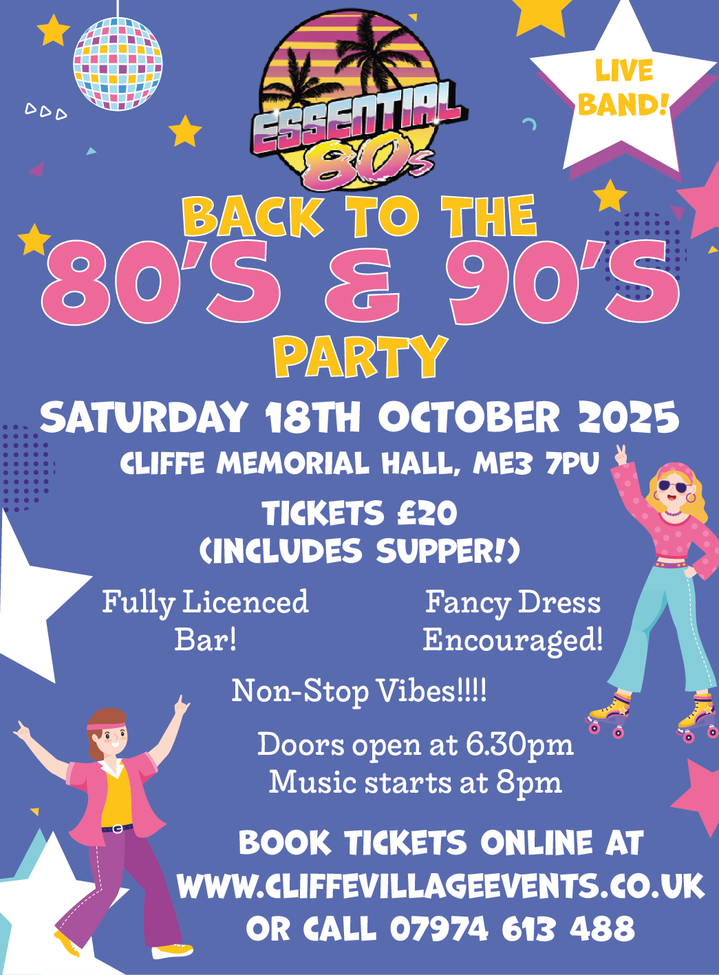 'Essential 80s' Ticket